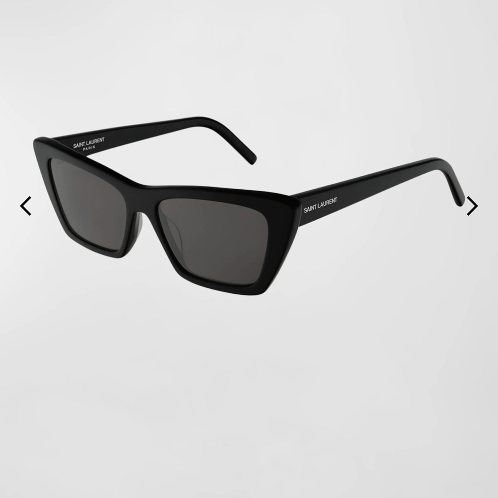 Cat-Eye Acetate Sunglasses, SAINT LAURENT